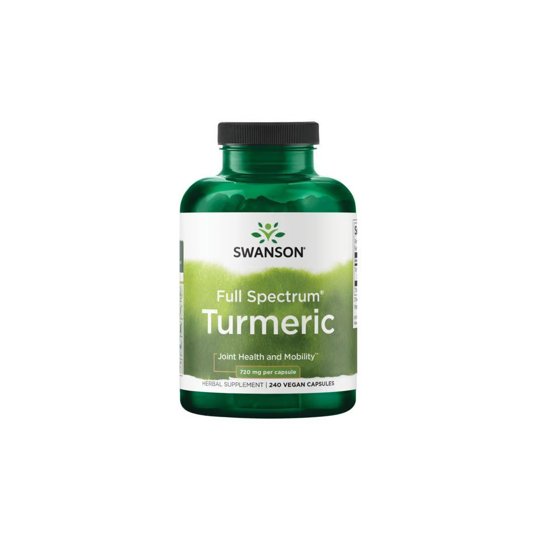 Kurkuma 720 Mg 240 Vegane Kapseln Swanson Health Products