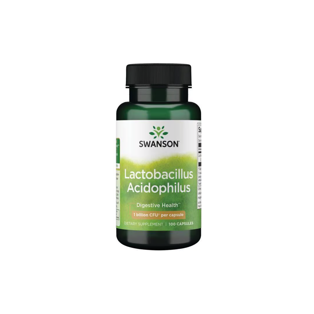 Lactobacillus Acidophilus 1 Milliarde Cfu 100 Kapseln Swanson Health Products